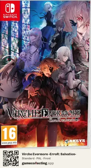 Virche Evermore -ErroR: Salvation- Nintendo Switch, PAL box front
