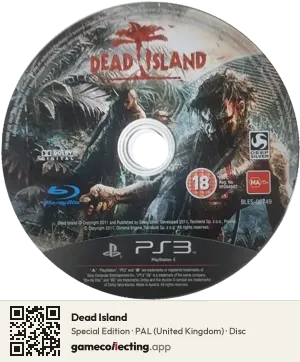Dead Island PlayStation 3, PAL disc