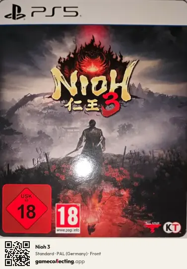 Nioh 3 PlayStation 5, Germany box front
