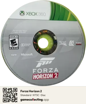 Forza Horizon 2 Xbox 360, NTSC disc