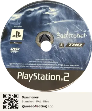 Summoner PlayStation 2, PAL disc