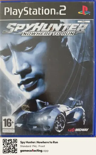 Spy Hunter: Nowhere to Run PlayStation 2, PAL box front