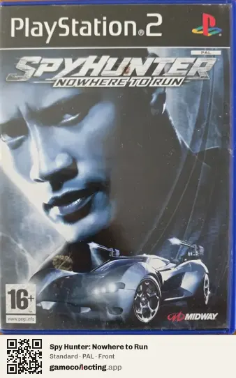 Spy Hunter: Nowhere to Run PlayStation 2, PAL box front