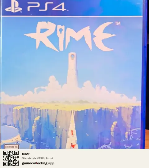 RiME PlayStation 4, NTSC box front