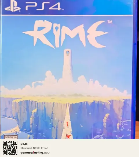 RiME PlayStation 4, NTSC box front