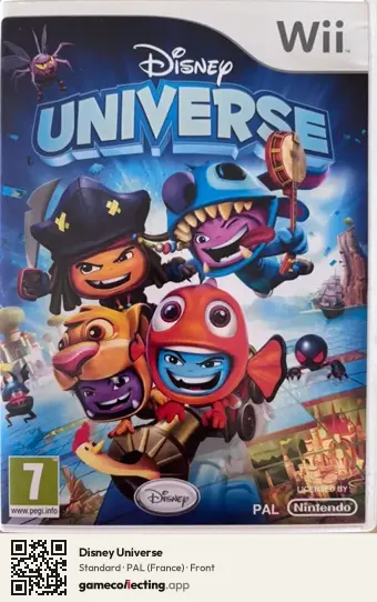 Disney Universe Nintendo Wii, France box front