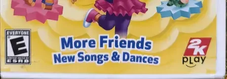 Nickelodeon Dance 2, the ESRB box on its front