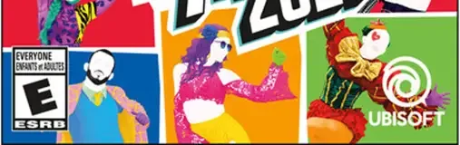 Just Dance 2021, the ESRB box on its front
