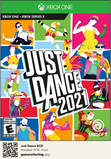 Just Dance 2021 Xbox One, NTSC box front