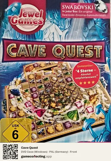 Cave Quest Computer, Germany box front