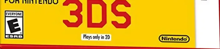 Super Mario Maker for Nintendo 3DS, the ESRB box on its front