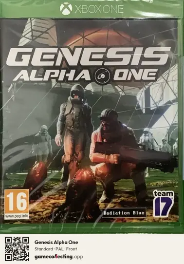 Genesis Alpha One Xbox One, PAL box front