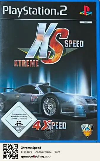 Xtreme Speed PlayStation 2, Germany box front