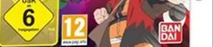 Naruto Powerful Shippuden, the USK square on its front