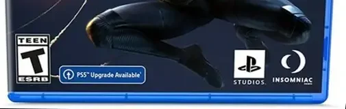 Marvel's Spider-Man: Miles Morales, the ESRB box on its front