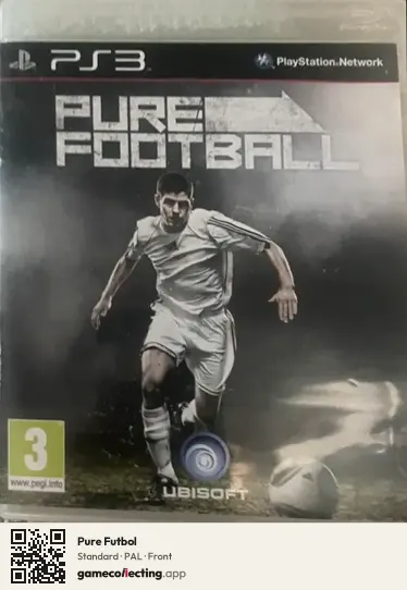 Pure Futbol PlayStation 3, PAL box front