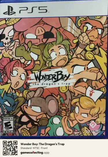 Wonder Boy: The Dragon's Trap PlayStation 5, NTSC box front