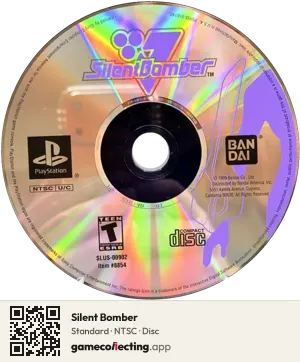 Silent Bomber PlayStation, NTSC disc