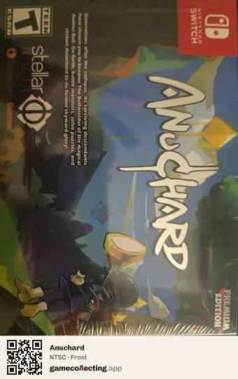 Anuchard Nintendo Switch, NTSC box front
