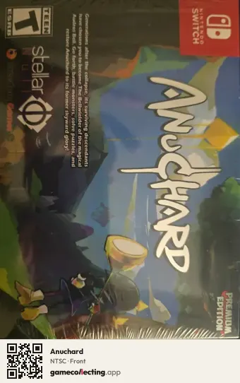 Anuchard Nintendo Switch, NTSC box front