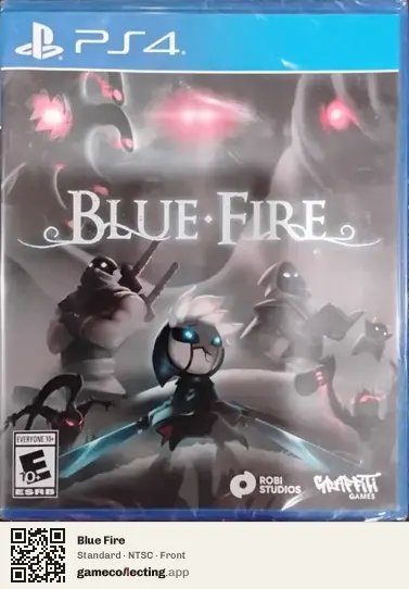 Blue Fire PlayStation 4, NTSC box front