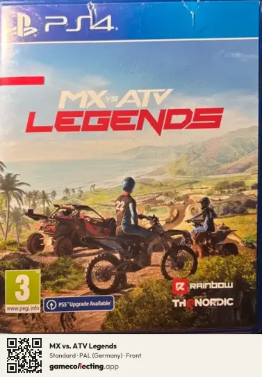 MX vs. ATV Legends PlayStation 4, Germany box front