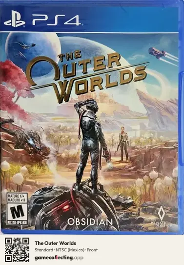 The Outer Worlds PlayStation 4, Mexico box front
