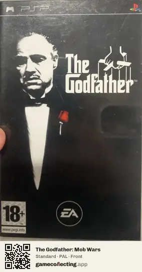 The Godfather: Mob Wars PlayStation Portable, PAL box front