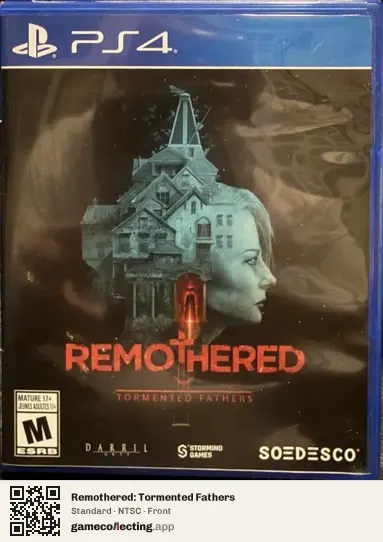 Remothered: Tormented Fathers PlayStation 4, NTSC box front