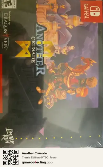 Another Crusade Nintendo Switch, NTSC box front