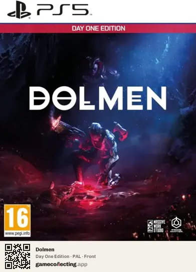 Dolmen PlayStation 5, PAL box front