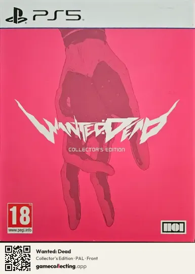 Wanted: Dead PlayStation 5, PAL box front