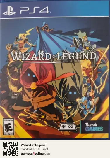 Wizard of Legend PlayStation 4, NTSC box front
