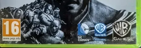 Batman: Arkham Origins, the USK square on its front