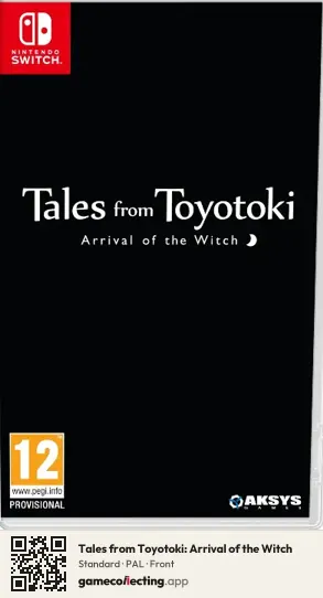 Tales from Toyotoki: Arrival of the Witch Nintendo Switch, PAL box front