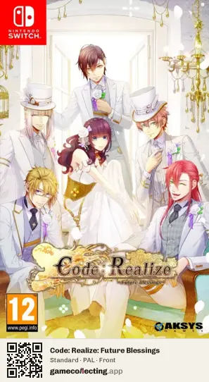 Code: Realize: Future Blessings Nintendo Switch, PAL box front