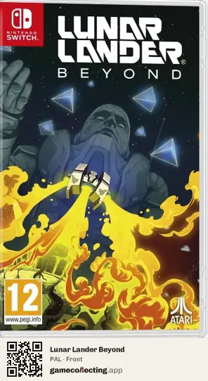 Lunar Lander Beyond Nintendo Switch, PAL box front