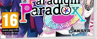 Paradigm Paradox, the USK square on its front