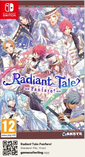Radiant Tale: Fanfare! Nintendo Switch, PAL box front