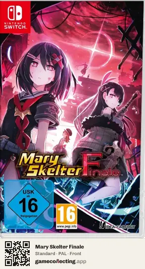 Mary Skelter Finale Nintendo Switch, PAL box front