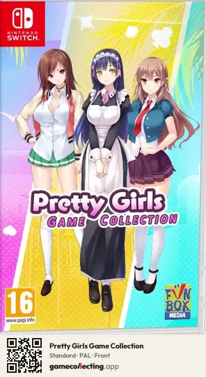 Pretty Girls Game Collection Nintendo Switch, PAL box front