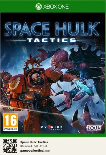Space Hulk: Tactics Xbox One, PAL box front