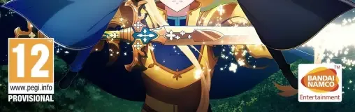 Sword Art Online: Alicization Lycoris, the PEGI square on its front