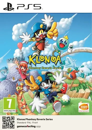 Klonoa Phantasy Reverie Series PlayStation 5, PAL box front