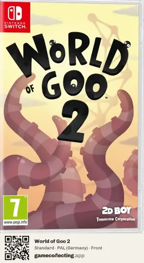 World of Goo 2 Nintendo Switch, Germany box front