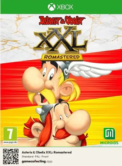 Asterix & Obelix XXL: Romastered Xbox One, PAL box front