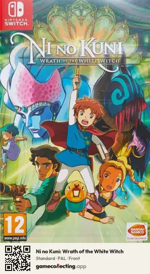 Ni no Kuni: Wrath of the White Witch Nintendo Switch, PAL box front