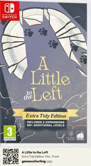 A Little to the Left Nintendo Switch, PAL box front