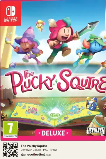 The Plucky Squire Nintendo Switch, PAL box front