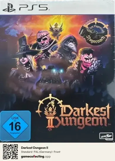 Darkest Dungeon II PlayStation 5, Germany box front